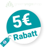 5€ greenyogashop Rabatt – Newsletter