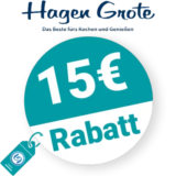 15€ Hagen Grote Rabatt – Newsletter