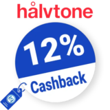 12% halvtone Rabatt – Cashback