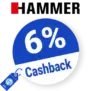 6% HAMMER Rabatt – Cashback