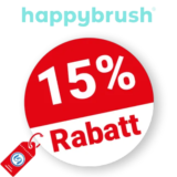 15% happybrush Rabatt – Angebote