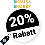 20% Haus & Hobby Black Friday Gutschein – AUF ALLES