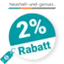 2% Haushalt-und-Genuss Rabatt – AUF ALLES