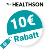 10€ HEALTHSON Rabatt – Newsletter