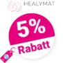 5% Healymat Gutschein – AUF ALLES