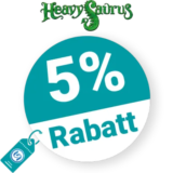 5% Heavysaurus Rabatt – Newsletter
