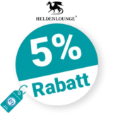 5% Heldenlounge Rabatt – Neukunden