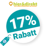 17% hier&direkt Rabatt – Im Jahresabo