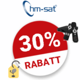 30% hm-sat Gutschein
