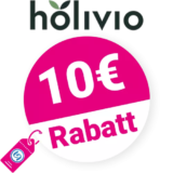 10€ holivio Gutschein – AUF ALLES