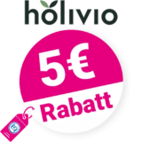 5€ holivio Gutschein – AUF ALLES