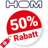 50% HOM Rabatt – Sale