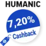 7,20% HUMANIC Rabatt – Cashback