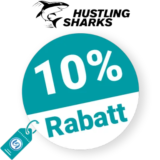 10% Hustling Sharks Rabatt – Newsletter
