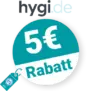 5€ Hygi Rabatt – Newsletter