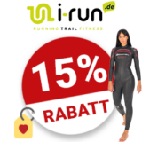 15% i-Run Gutschein