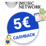 5€ iMusicnetwork Cashback