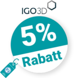 5% iGo3D Rabatt – Newsletter