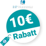 10€ IHP Wohnwelt Rabatt – Newsletter