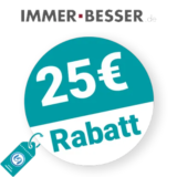25€ immer-besser.de Rabatt – Empfehlung