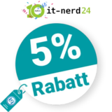 5% IT Nerd 24 Rabatt – Newsletter