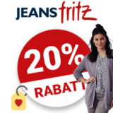 20% jeans-fritz Gutschein – Newsletter