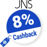 8% JNS Rabatt – Cashback