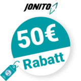 50€ JONITO Rabatt – Newsletter