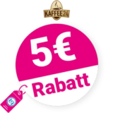5€ Kaffee24 Gutschein – Newsletter