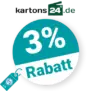 3% Kartons24 Rabatt – Newsletter