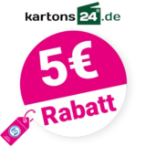 5€ Kartons24 Gutschein – AUF ALLES