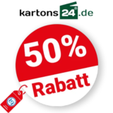 50% Kartons24 Rabatt – Angebote