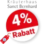 4% Kräuterhaus Rabatt – Mengenrabatt