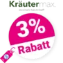 3% Kräutermax Gutschein – AUF ALLES