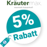 5% Kräutermax Rabatt – Newsletter