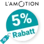 5% L’AMOTION Rabatt – Newsletter