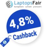 4,8% LaptopsFair Rabatt – Cashback