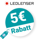 5€ Ledlenser Rabatt – Newsletter