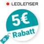 5€ Ledlenser Rabatt – Newsletter