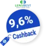 9,6% Lensbest Rabatt – Cashback