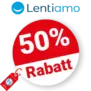 50% Lentiamo Rabatt – Sale