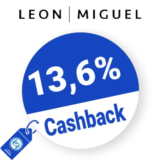 13,6% leonmiguel Rabatt – Cashback