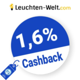 1,6% Leuchten-Welt.com Rabatt – Cashback