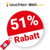 51% Leuchten-Welt.com Rabatt – Sale