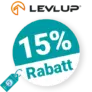 15% LevlUp Rabatt – Newsletter
