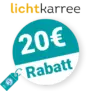 20€ Lichtkarree Rabatt – Newsletter