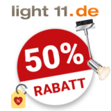 50% light11 Gutschein