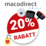 20% macodirect Gutschein