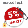 5% macodirect Gutschein