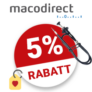 5% macodirect Gutschein
